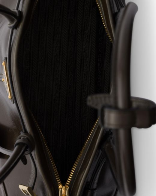 Prada Black Bonnie Medium Leather Bag