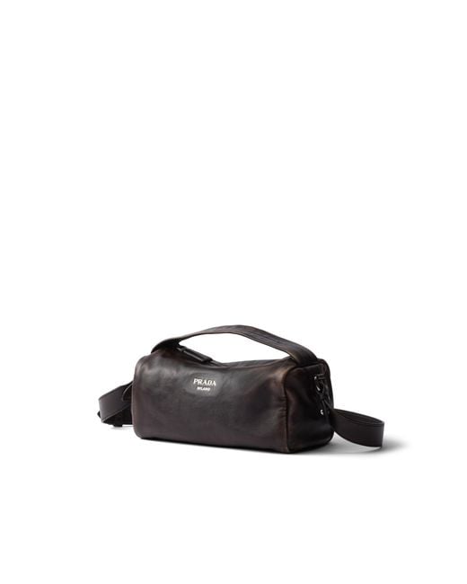 Borsa A Tracolla di Prada in Brown da Uomo