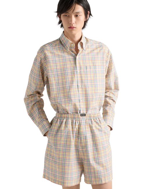 Prada Natural Cotton Bermudas for men