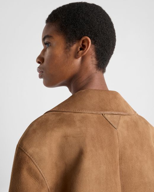 Prada Brown Suede Jacket