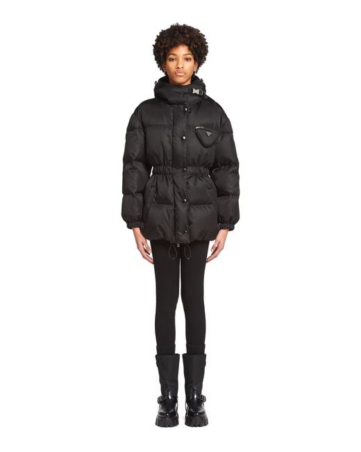 Prada Blue Re-Nylon Down Jacket