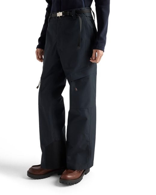 Pantaloni Da Sci di Prada in Gray da Uomo