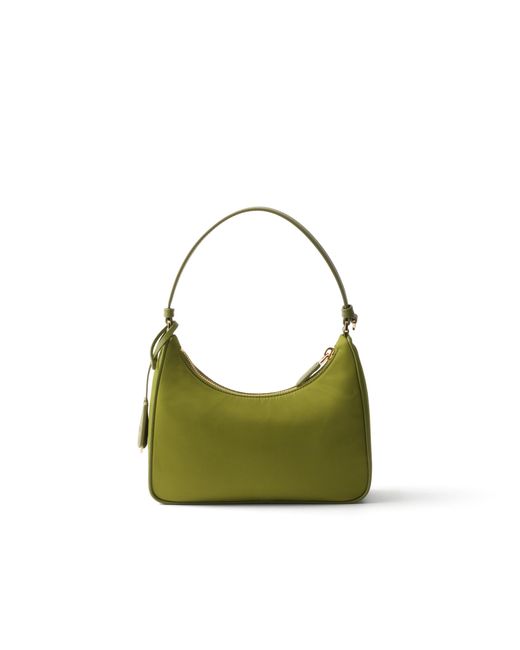 Mini Borsa Re-Edition 2005 di Prada in Green