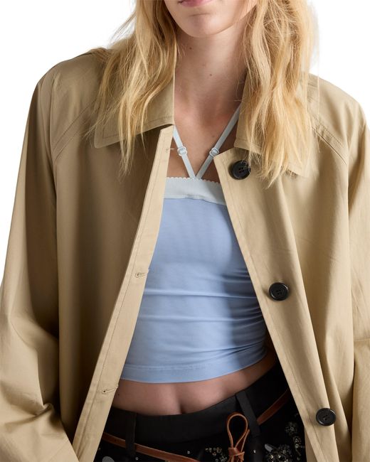 Prada Blue Tulle Top
