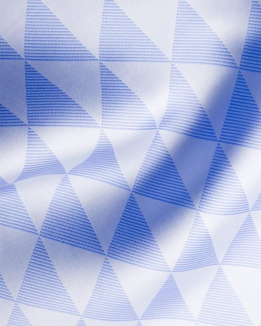 Prada Blue Jacquard Silk Scarf 90
