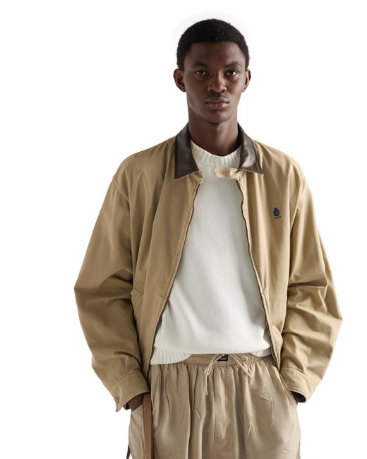 Prada White Cotton Crew-Neck Sweater for men