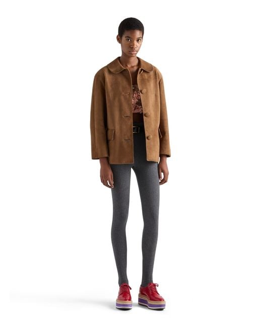 Giubbotto di Prada in Brown