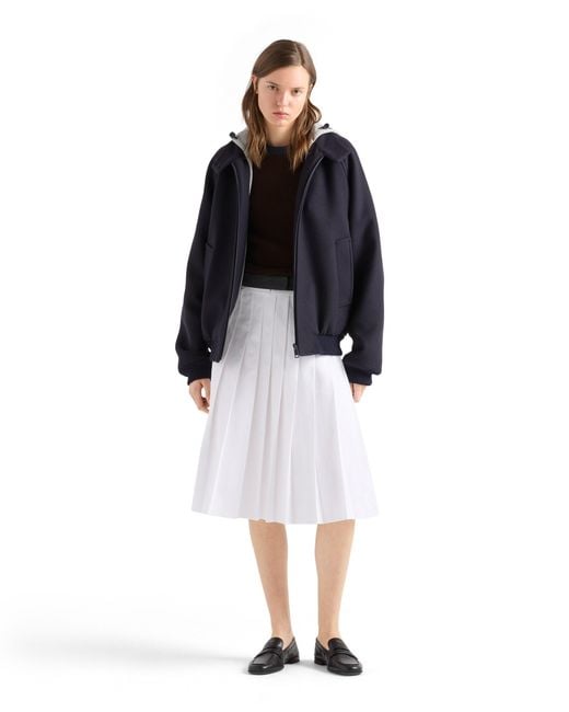 Prada Brown Cashmere Crew-Neck Sweater, Dark