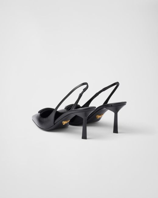 Décolleté Slingback di Prada in Black