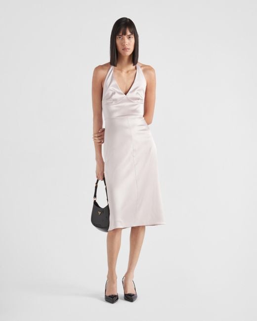 slim fit dress slacks Prada main image 1