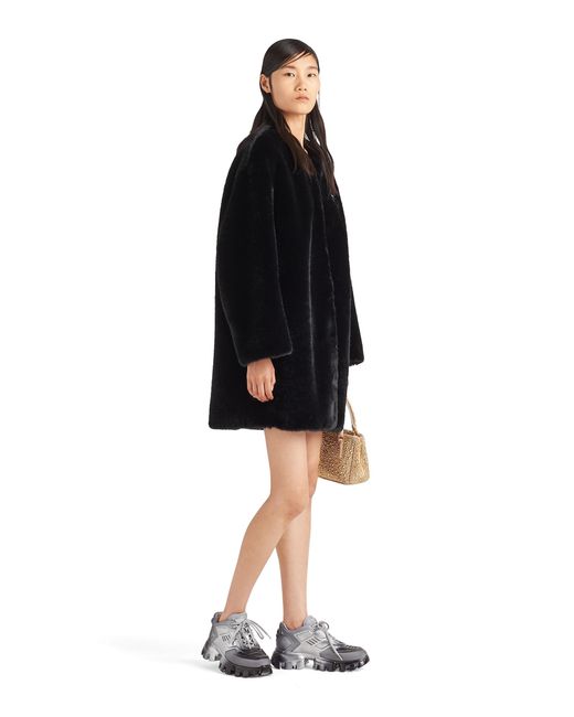 Abrigo Aspen Prada de color Black
