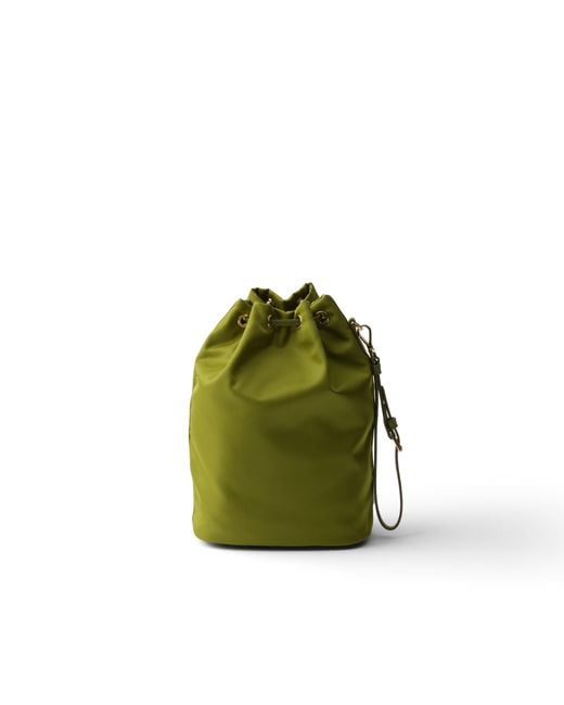 Prada Green Re-Nylon Pouch, Ivy