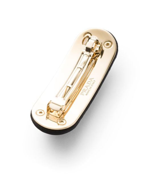 Prada Black Hair Clip