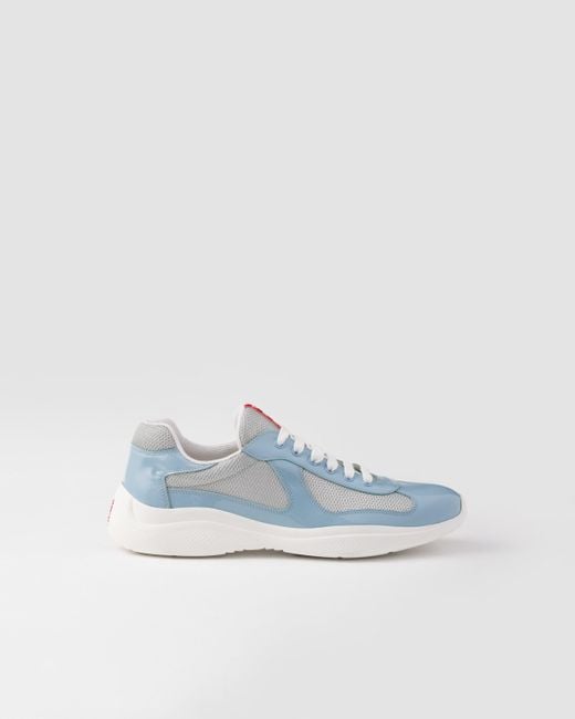 Prada Blue America's Cup Sneakers for men