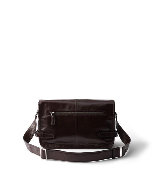 Borsa A Tracolla di Prada in White da Uomo