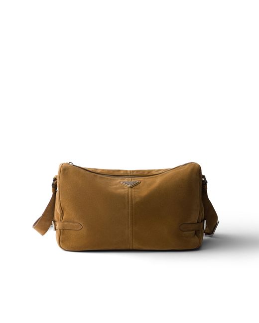 Borsa A Tracolla di Prada in Brown da Uomo