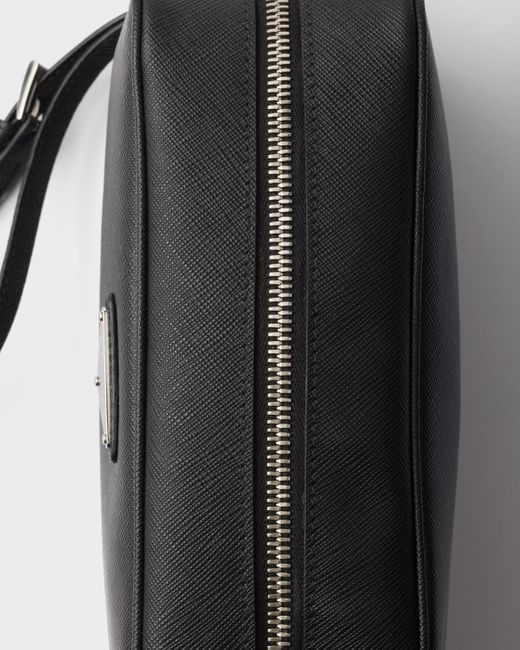 Prada Pouch Aus Saffiano-Leder in Black für Herren