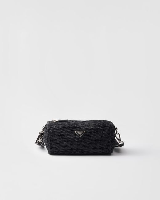 Prada White Crochet Shoulder Bag for men