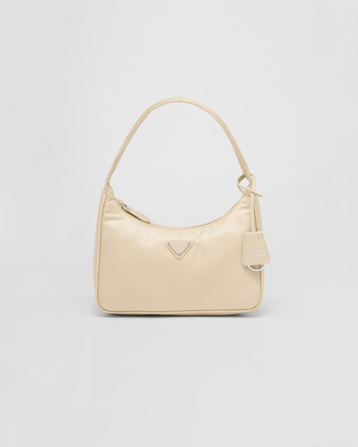 Prada White Re-Nylon Re-Edition 2000 Mini-Bag