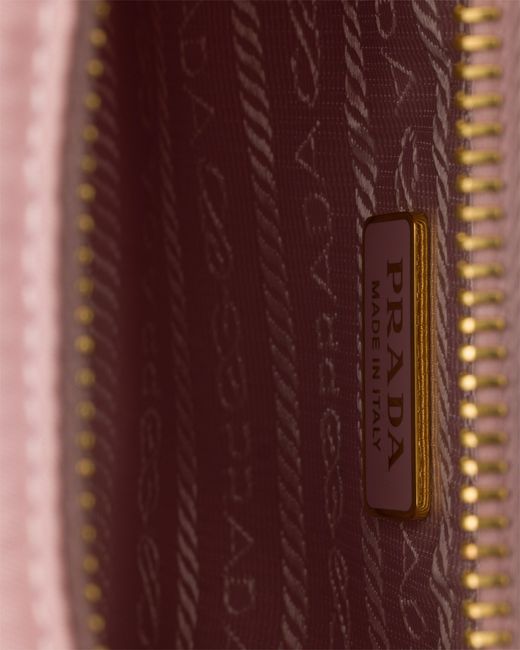 Prada Pink Re-Edition 2005 Re-Nylon And Saffiano Mini Bag