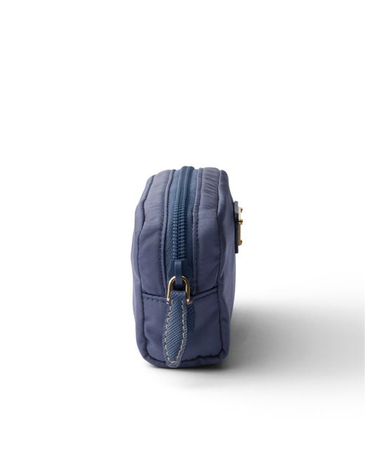Prada Blue Micro Re-Nylon Pouch