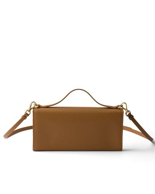 Portafoglio di Prada in Brown