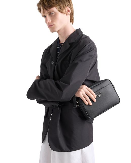Borsa A Tracolla di Prada in Black da Uomo