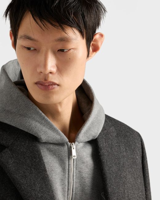 Felpa di Prada in Gray da Uomo