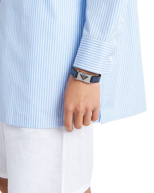 Bracciale di Prada in Blue da Uomo