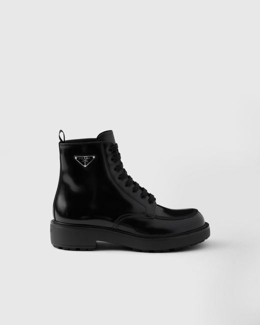 Stivaletti di Prada in Black da Uomo