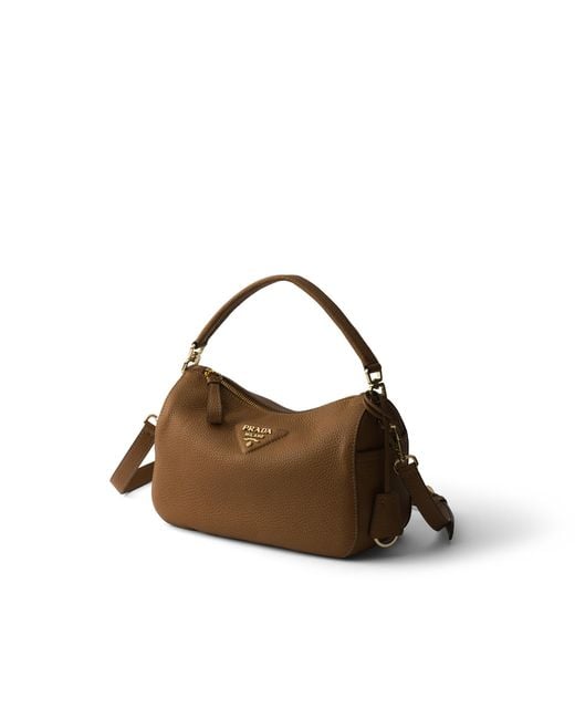 Prada Brown Small Leather Bag