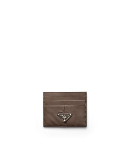Prada Multicolor Leather Card Holder for men
