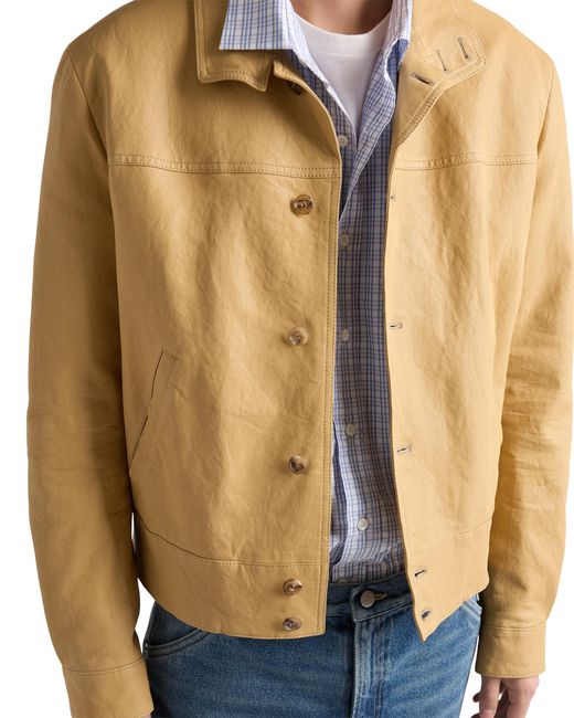 Prada Natural Nappa Leather Jacket for men