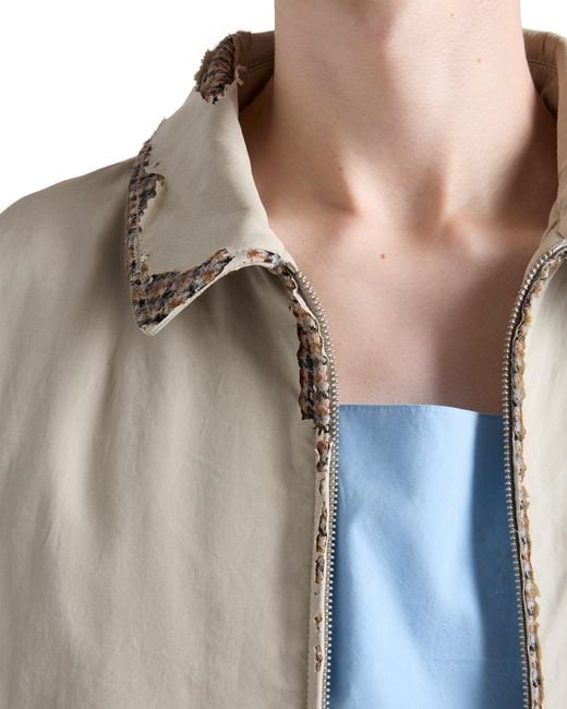 Giubbotto di Prada in White da Uomo