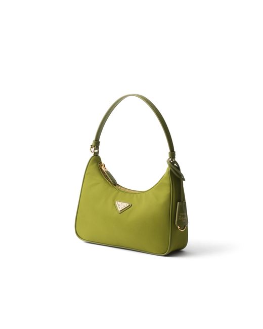 Mini Borsa Re-Edition 2005 di Prada in Green