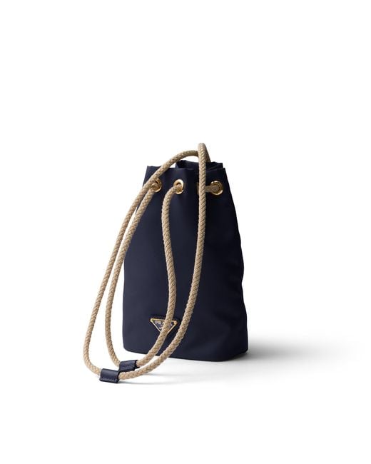 Prada Blue Re-Nylon Smartphone Case, Baltic