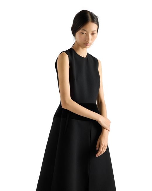 Prada Black Natté Fabric Dress