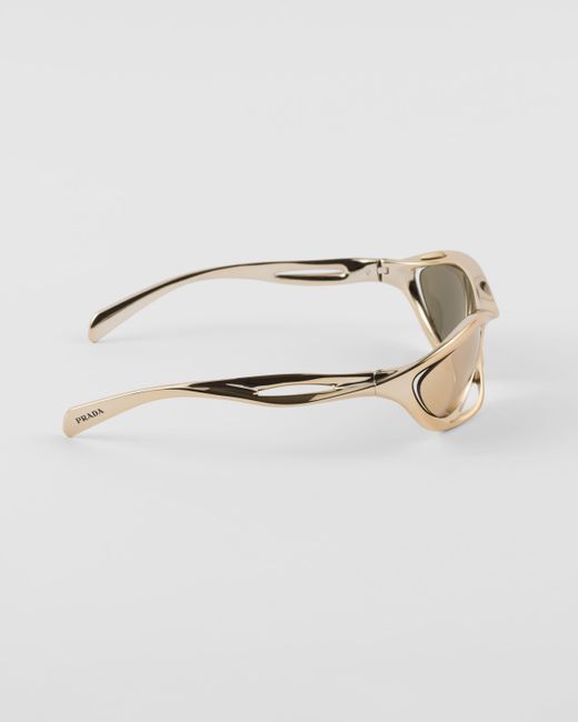 Prada White Runway Sunglasses