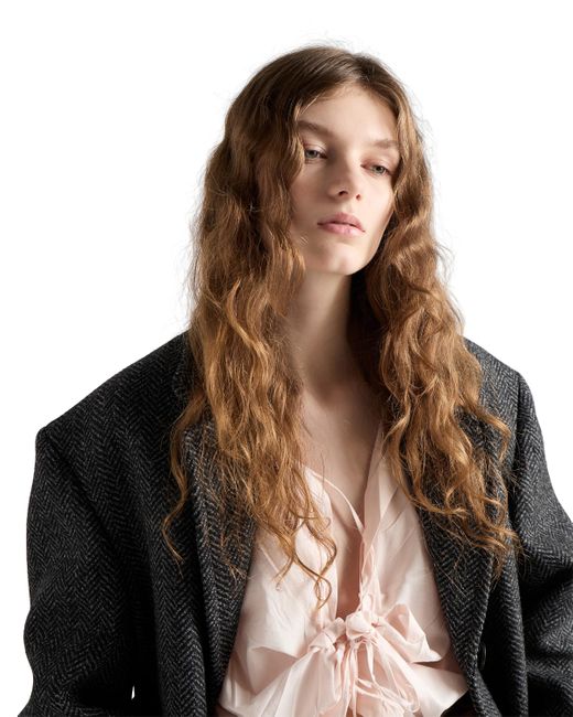 Camisa De Algodón, Mujer, Talla Prada de color Pink