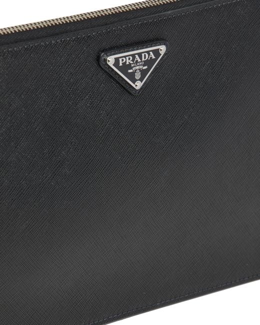 Pouch di Prada in Black da Uomo