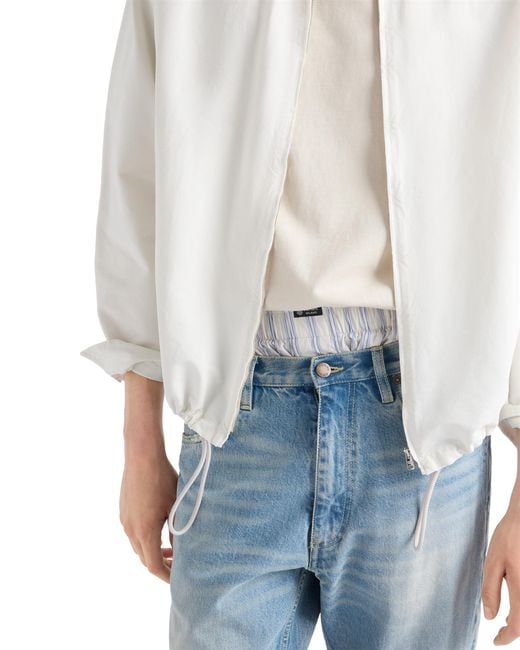 Prada White Cotton Shirt for men