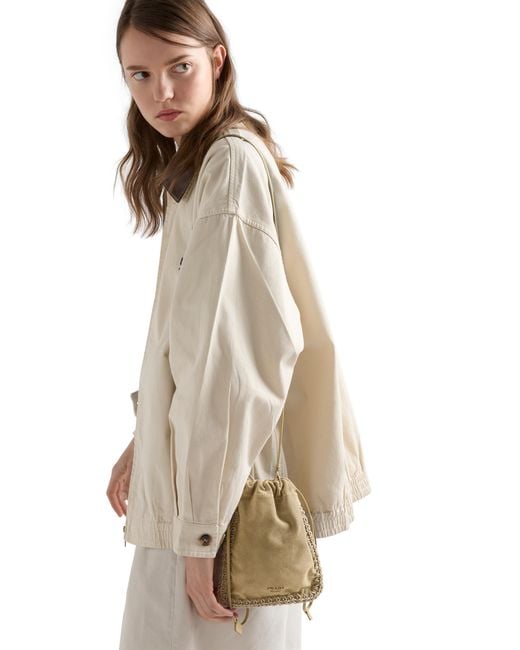 Prada Natural Suede Smartphone Case