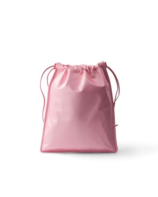 Prada Pink Wish Silk Duchesse Pouch