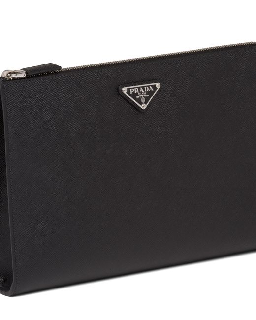 Pouch di Prada in Black da Uomo