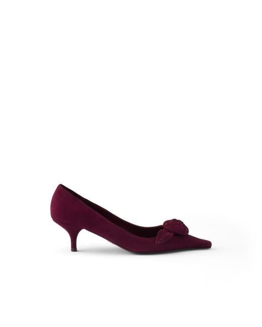 Décolleté di Prada in Purple