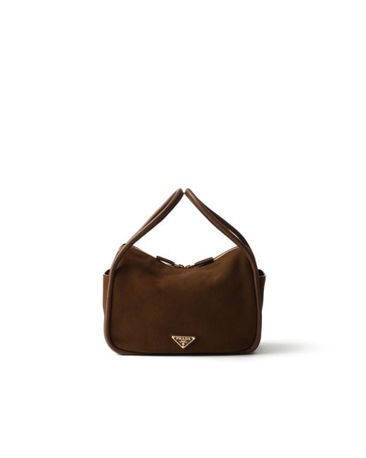 Borsa A Mano Darling di Prada in Brown