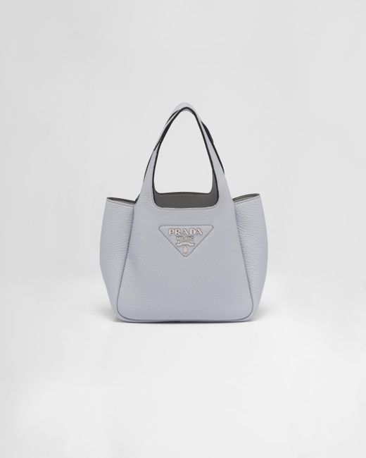 Prada White Leather Mini Bag