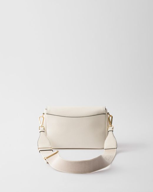 Borsa A Spalla di Prada in Natural