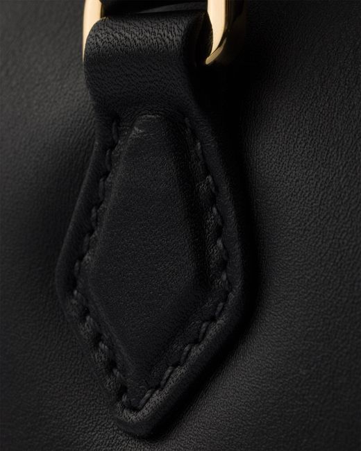 Prada Black Medium Leather Top-Handle Bag