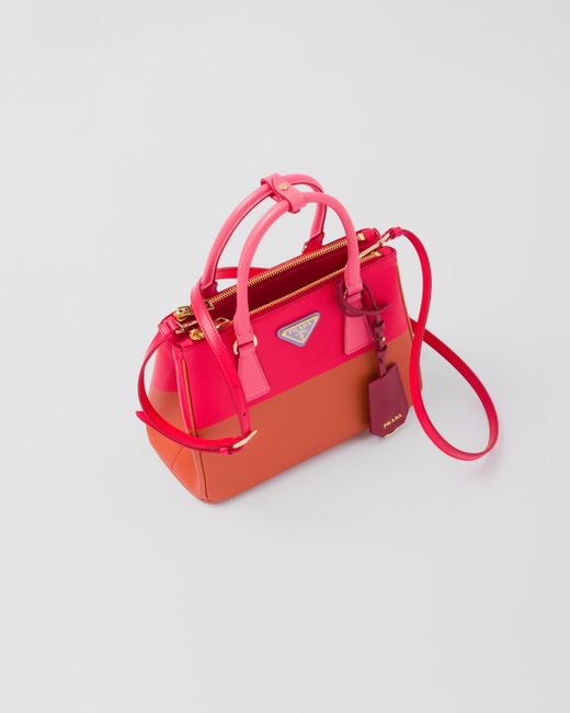 Prada Pink Small Galleria Saffiano Special Edition Bag